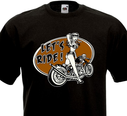 Shirt let ride custom - ride, !