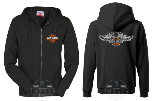 Felpa harley davidson - davidson, zip