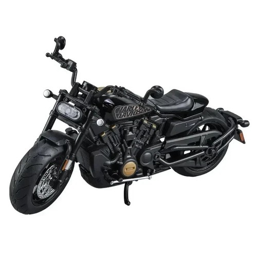 Modellino moto harley - moto, 1:12