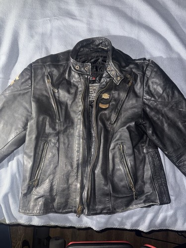 Giacca moto vintage harley - giacca,