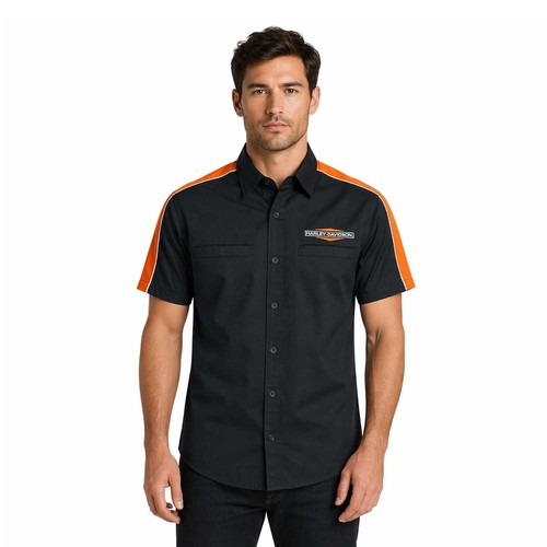 Harley davidson camicia nera - camicia,