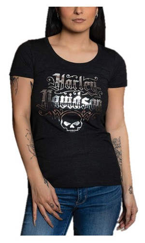 Harley davidson shirt donna - t-shirt,